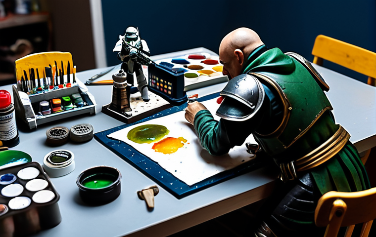 보드게임 트렌드 분석 - Engine-Building Game Strategy** "A person, fully clothed in a comfortable sweater, leaning over a c...