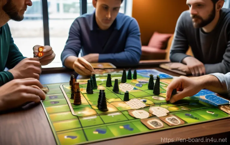 보드게임 추천 뉴스레터 - **Vibrant Party Game Night:** A dynamic, wide shot of six diverse friends (young adults, 18-30s, dre...