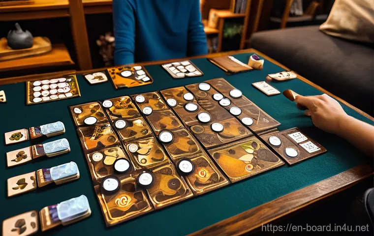 보드게임 인스타그램 트렌드 - **Prompt 1: Cozy Board Game Evening Flatlay** "A perfectly curated flatlay showcasing a modern b...